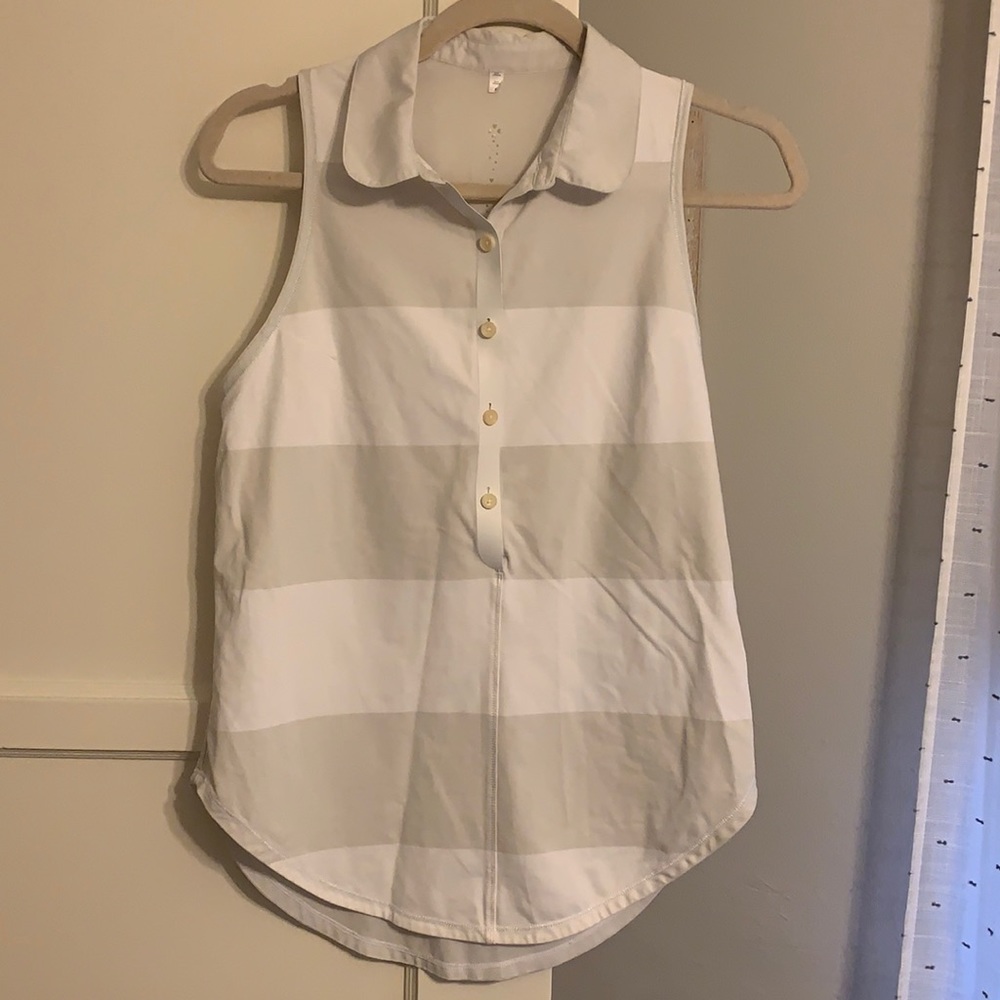 Lululemon Hot Hitter Sleeveless Polo